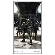 Halo Jolly Green Limited Edition Paper Giclee Print